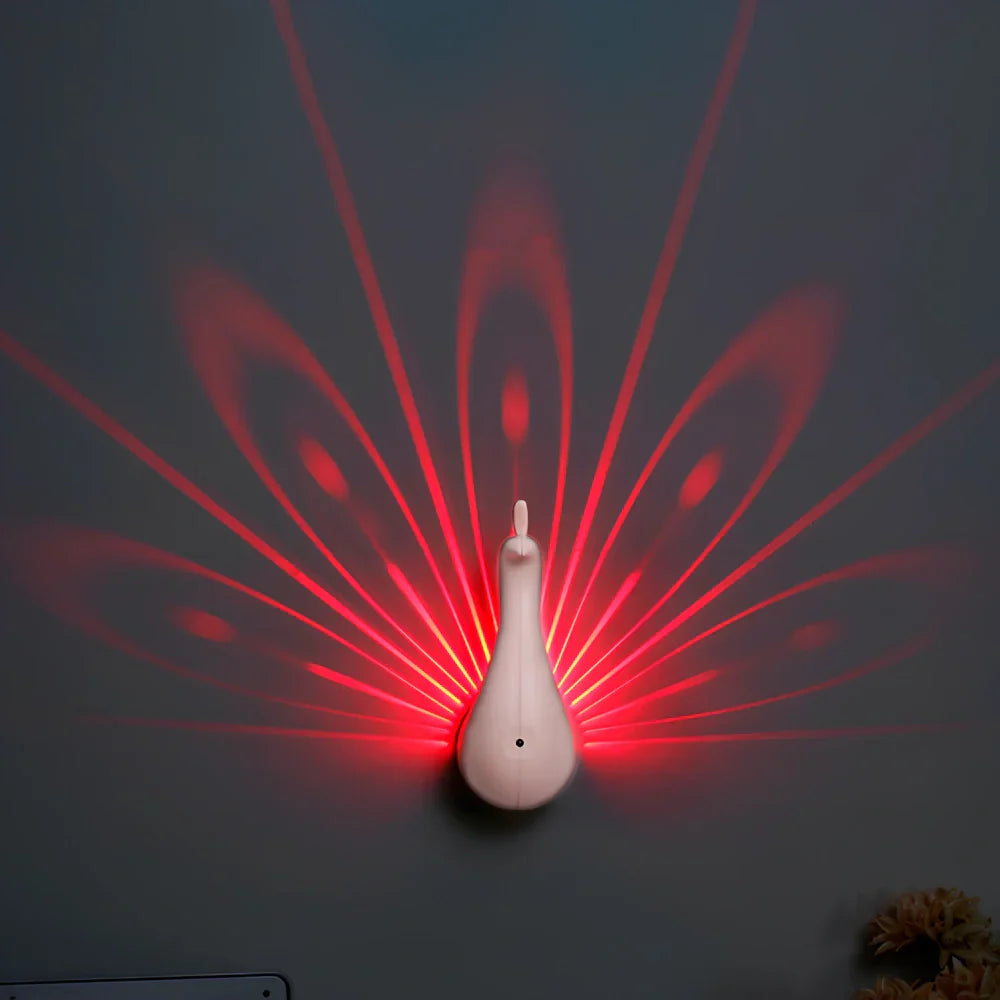 Magisk LED Væglampe med Dyreprojektion - Skab Stemning