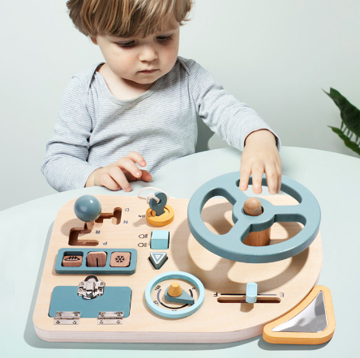 Naturvenlig Montessori Trælegetøj til Kreativ Leg