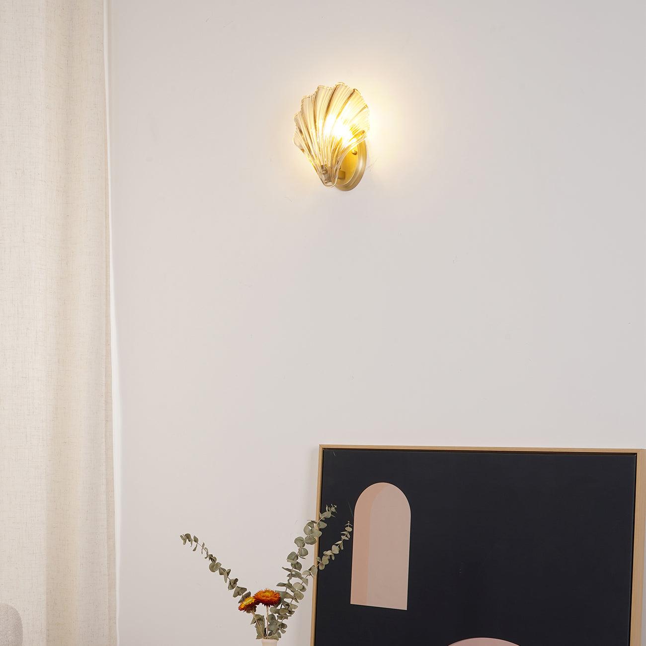 Væglampe i Muslingdesign – Skab Kyststemning i Dit Hjem