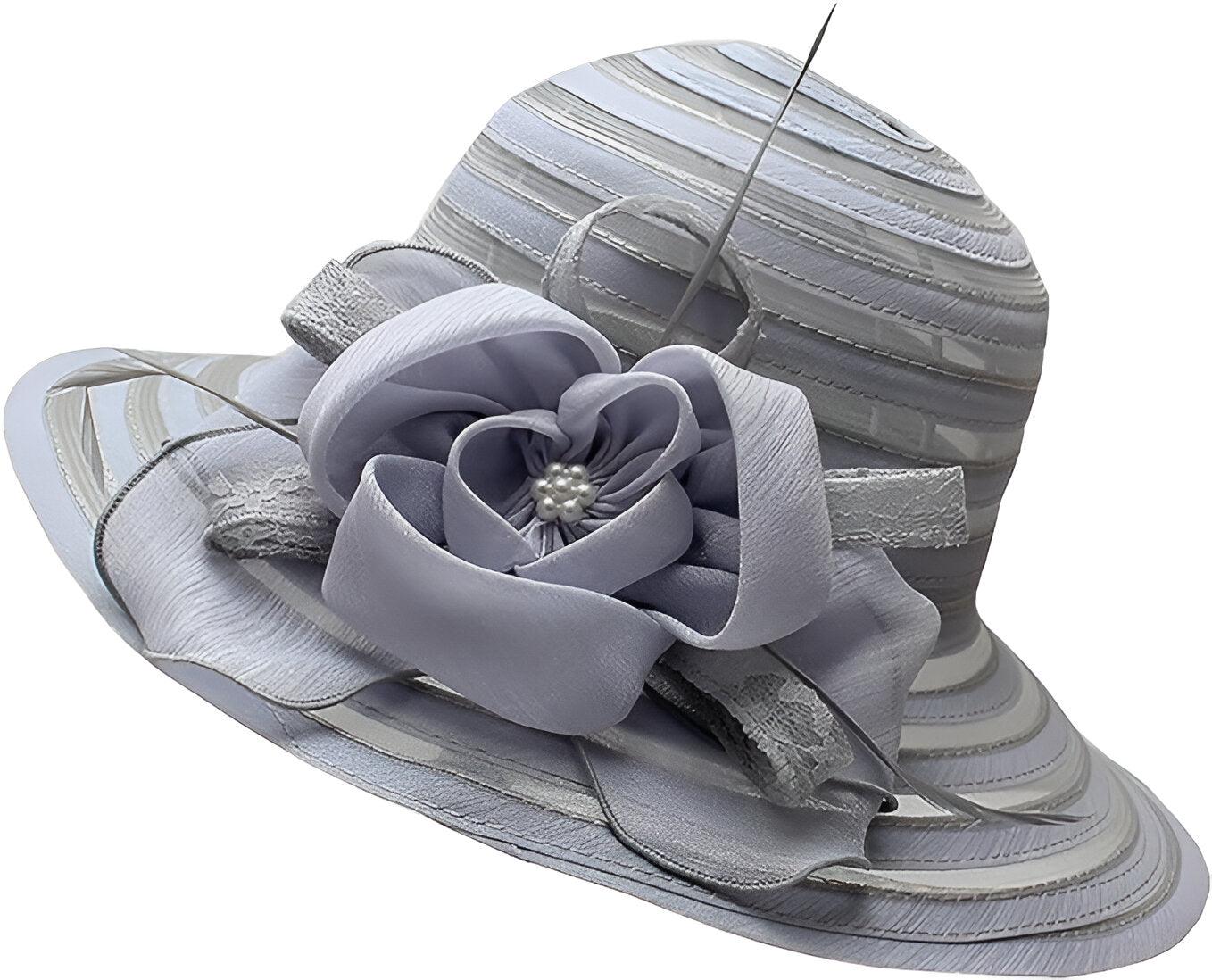 Elegant Solhat til Kvinder i Organza – Mirielle