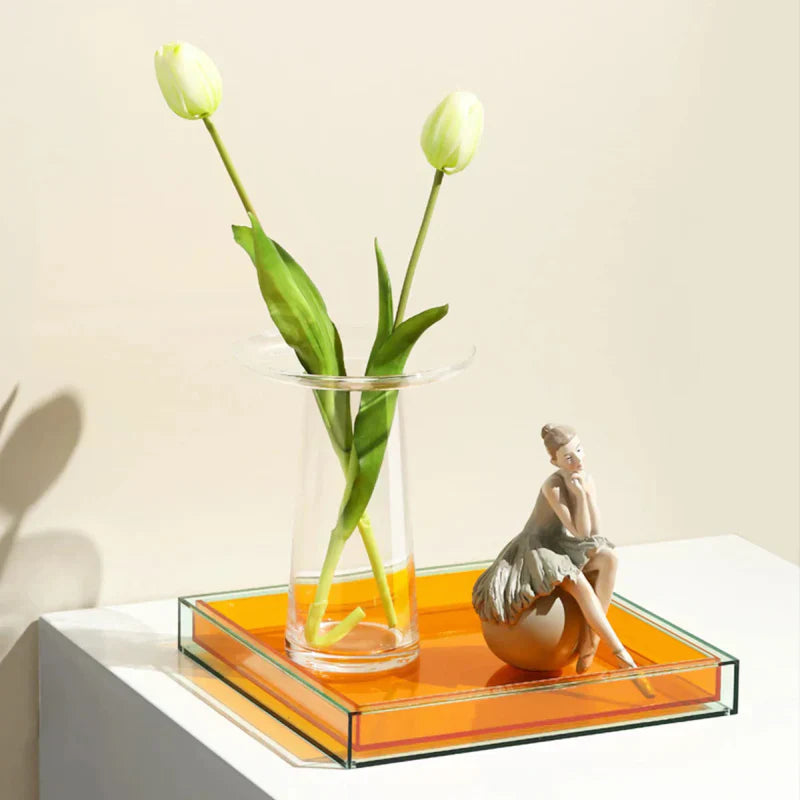 Acryl Servering Bakke i Farver - Pop Design