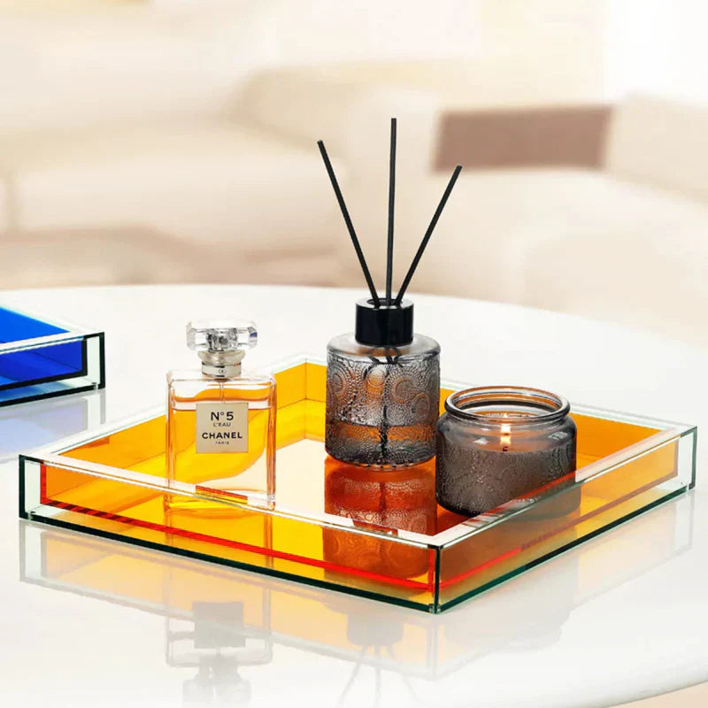 Acryl Servering Bakke i Farver - Pop Design