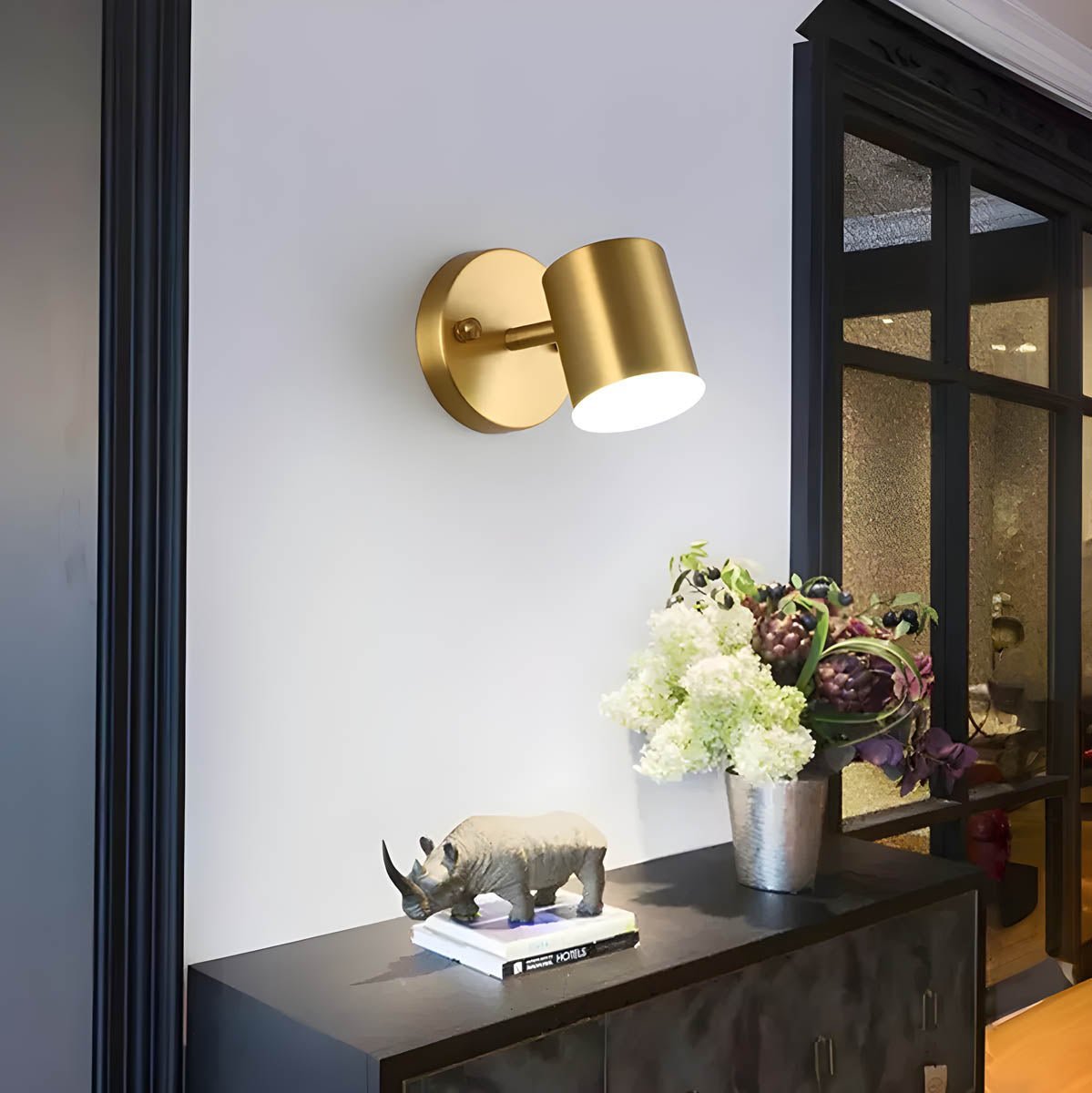 Skandinavisk vägglampa med LED - Tidlös elegans och komfort