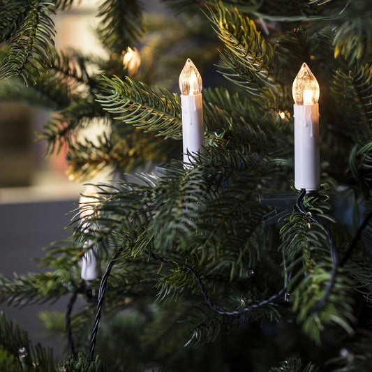 Julelys LED Stearinlys med Dråbeeffekt - Hygge og Nostalgi