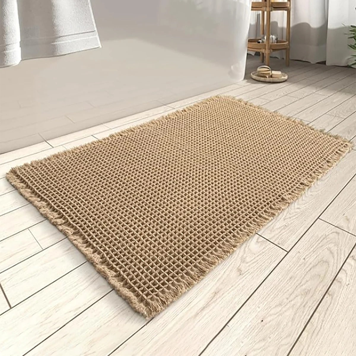 Antiskrid Badmåtte med Moderne Design - Komfort og Stil