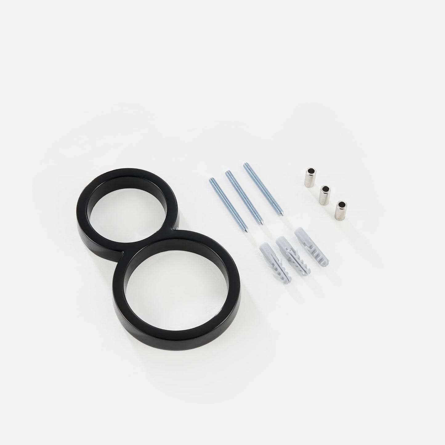 Moderne Sorte Husnumre i Flydende Design for Tydelig Synlighed