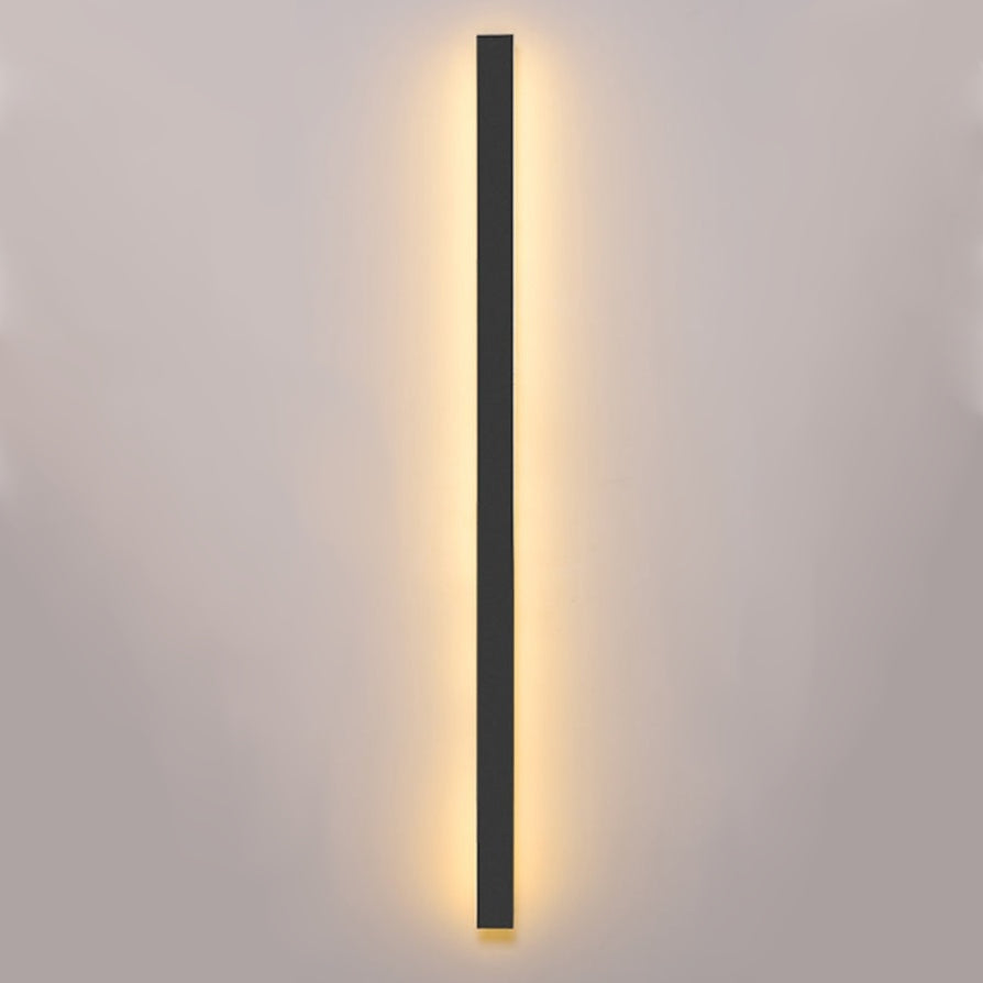 Elegant utomhusvägglampa i aluminium - Modernt LED-ljus