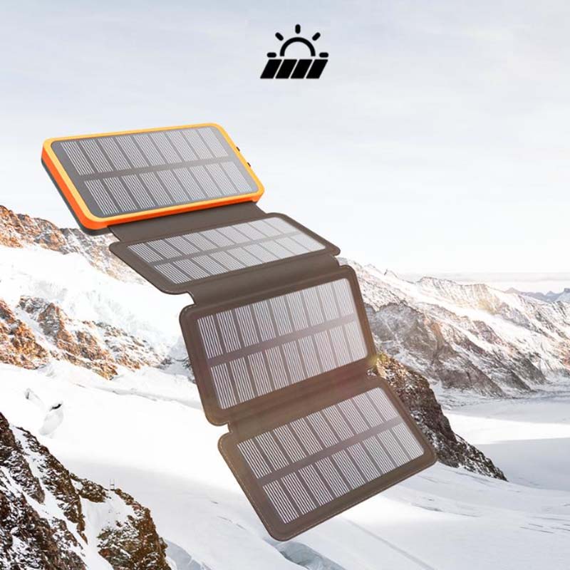Fleksibel Solenergi Powerbank - Robust og Vandtæt