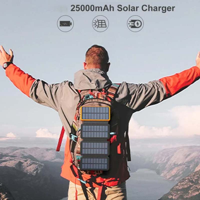 Fleksibel Solenergi Powerbank - Robust og Vandtæt