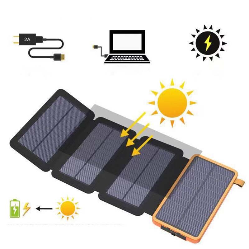 Fleksibel Solenergi Powerbank - Robust og Vandtæt