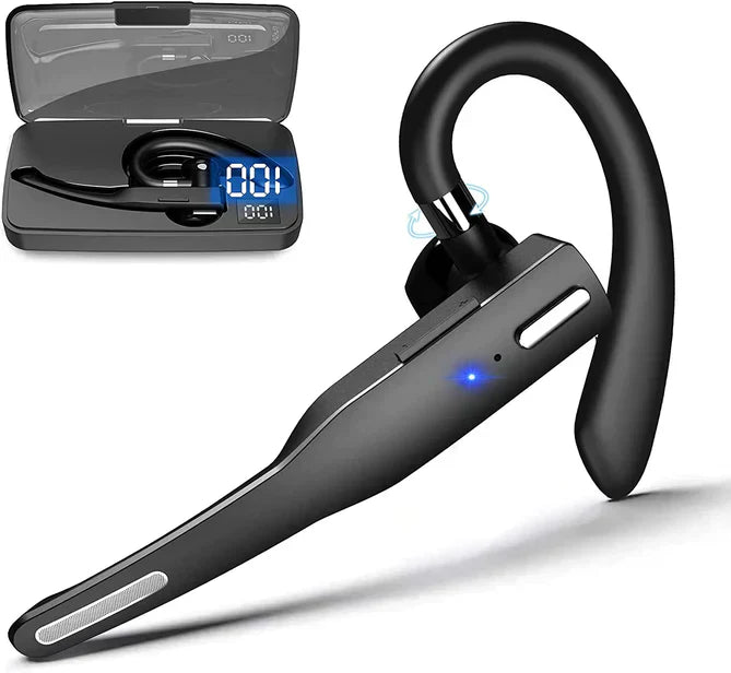 Ergonomiskt Bluetooth-headset med brusreducering och lång samtalstid
