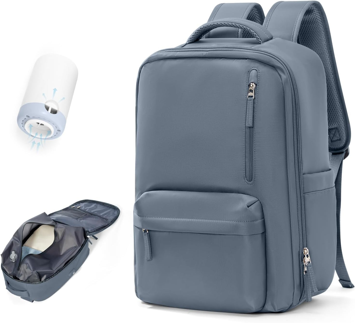 Praktisk laptoptaske med justerbar skulderrem og flere rum