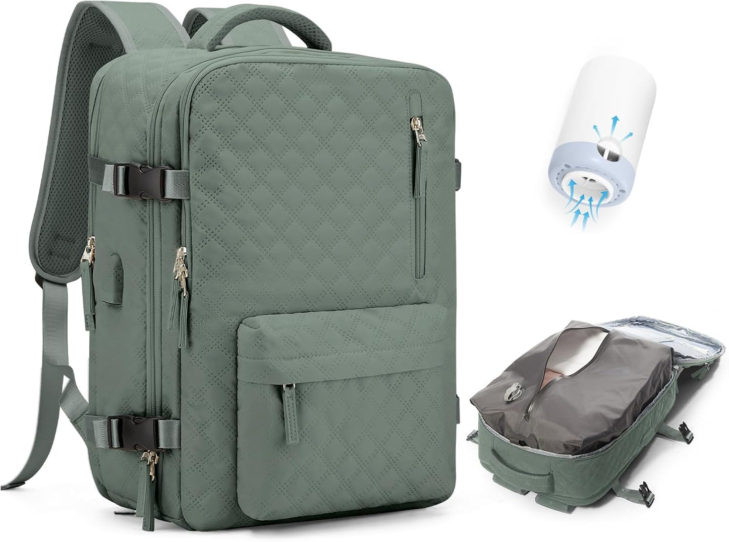 Praktisk laptoptaske med justerbar skulderrem og flere rum
