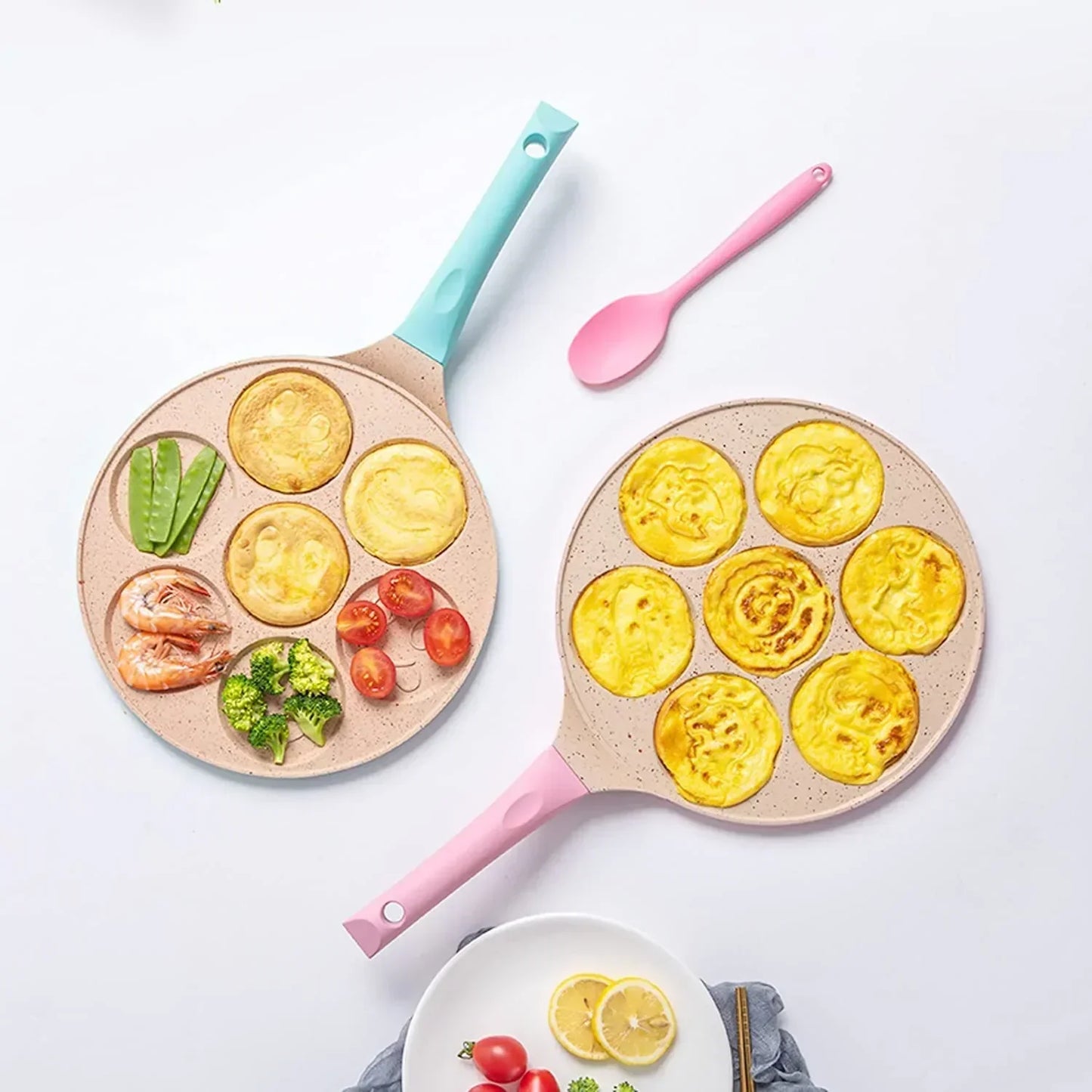 Pande til pandekager i dyreform til børn med non-stick belægning – 26 cm
