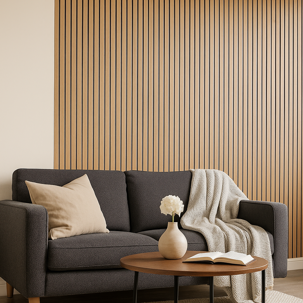 3D Trælook Vægpaneler – Nem Selvklæbende Opsætning