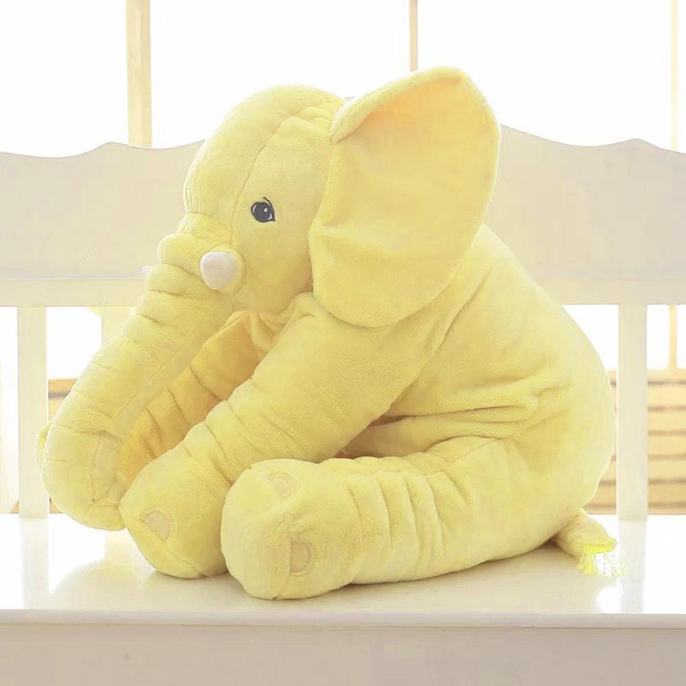 Blød Elefant Pude i Jumbo Størrelse | Krammevenligt Legetøj til Børn
