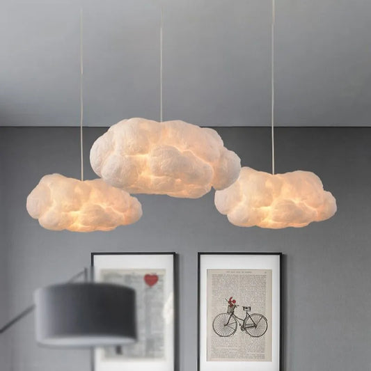 Moderne Loftlampe Skyform – Blød Belysning til Dit Hjem