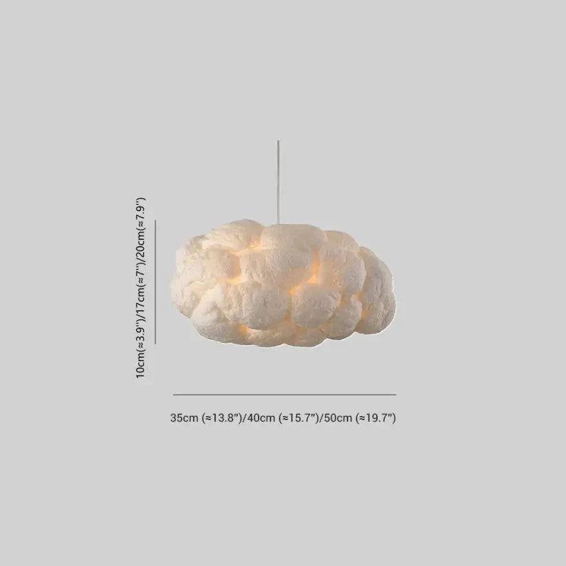 Moderne Loftlampe Skyform – Blød Belysning til Dit Hjem