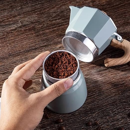 Bärbar espressokaffebryggare – Autentisk perkulator