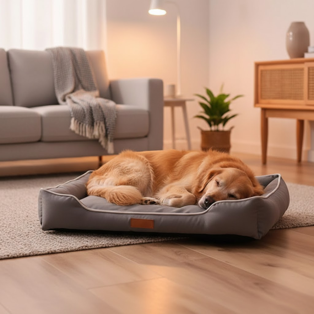 Husdjurssäng – Ergonomisk Design för Sund Sömn