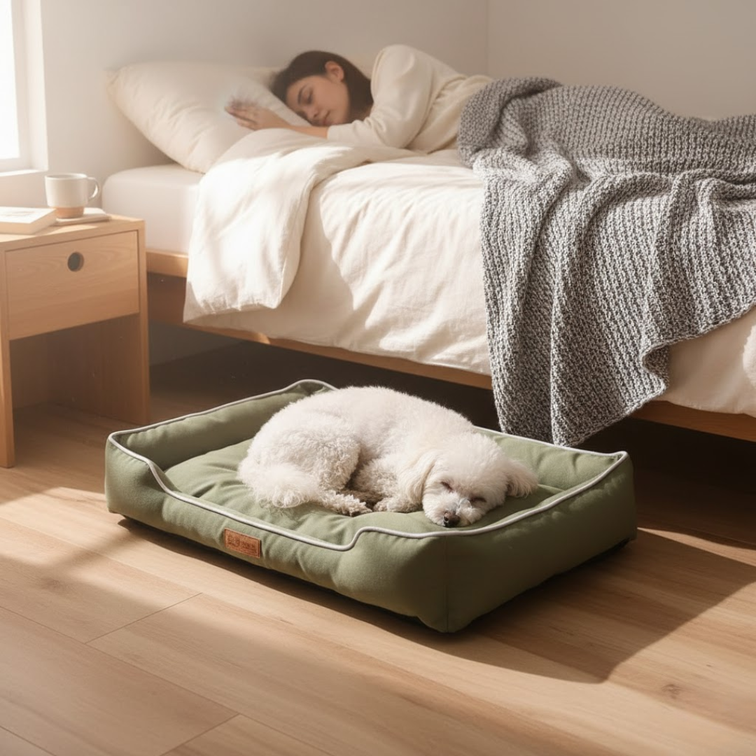 Husdjurssäng – Ergonomisk Design för Sund Sömn