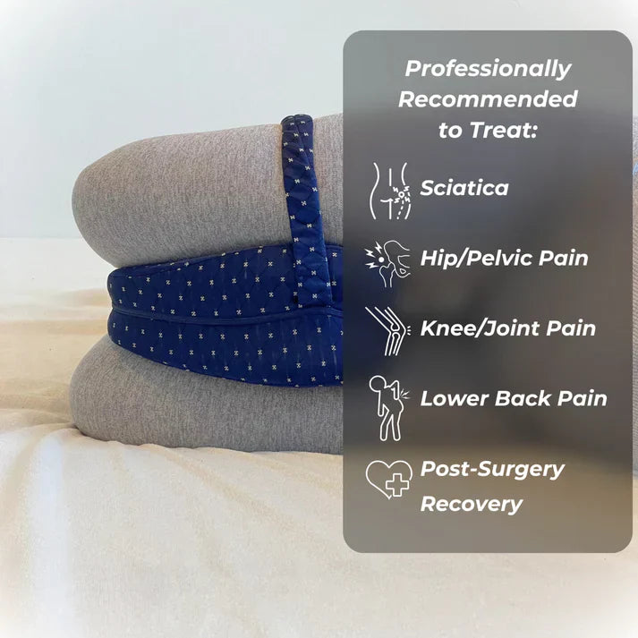 Ergonomisk Benpude i Memory Foam til Smertefri Søvn