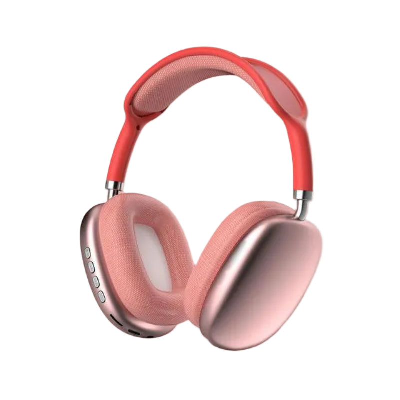 Bluetooth Hörlurar Over-Ear med ANC - Klart Ljud & Djup Bas - Öronkuddar i Minneskum - Mikrofon - Bluetooth 5.0