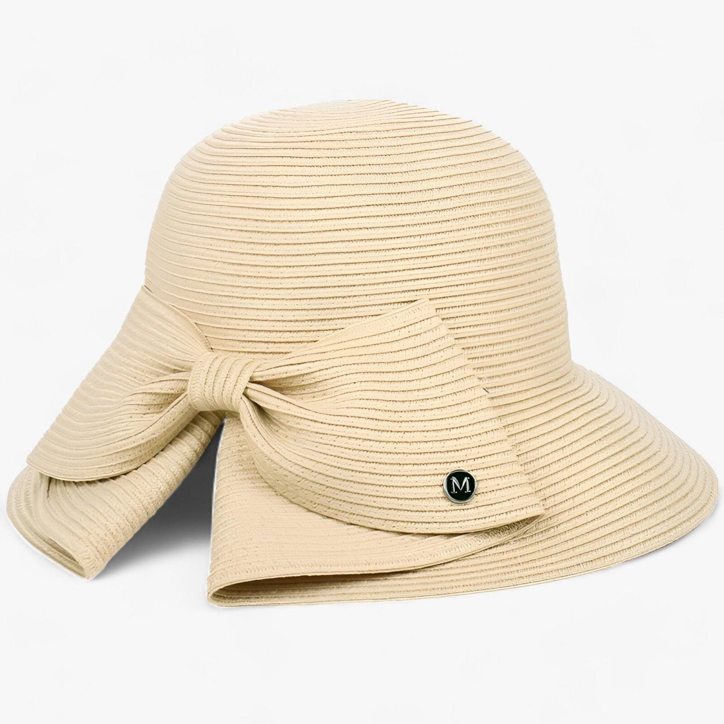 Elegant solhatt med bred skärm för damer - BrisaLuxe