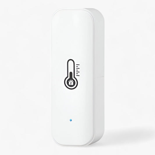 Smart temperatur- og fugtighedssensor med Zigbee og WiFi – Kompatibel med Alexa og Google Home