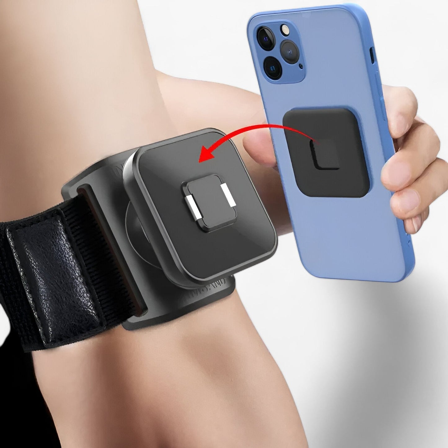 Cykel- og motorcykelholder med 360° rotation – Sikkert greb til smartphone