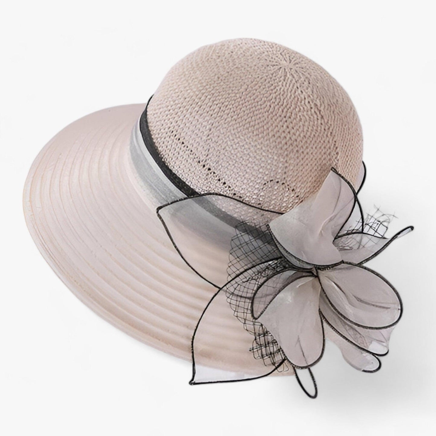 Elegant Solhat til Kvinder med Bred Skygge – Solara
