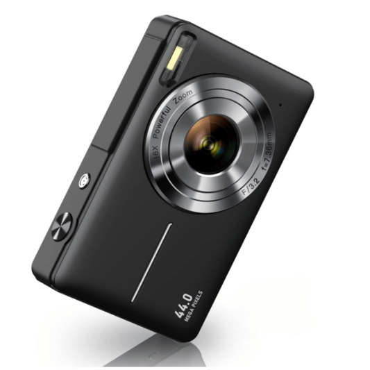 Antik digitalkamera | 1080p video och högupplösta bilder | Kompakt design