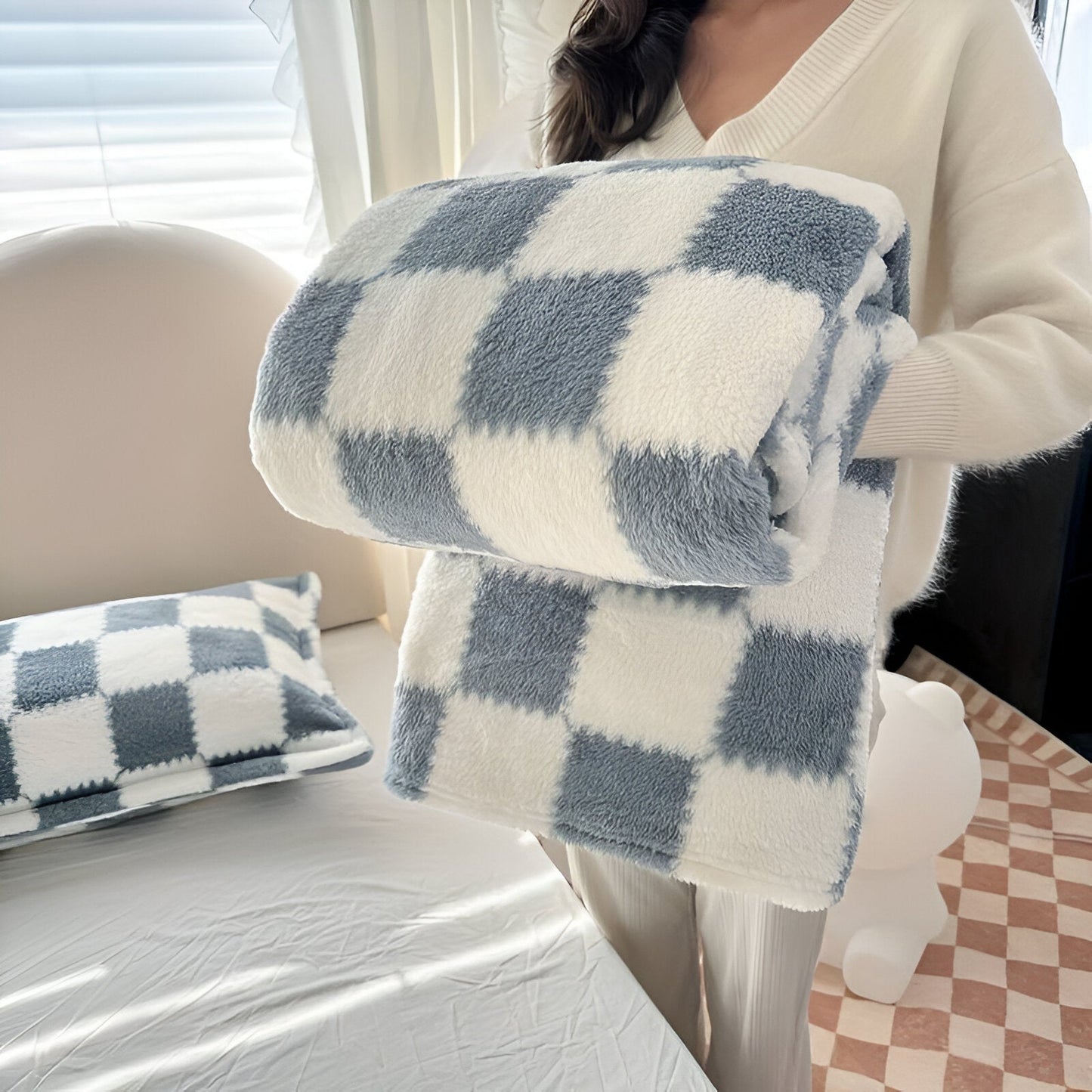 Mjuk och snygg filt: Färgstark fleece för komfort