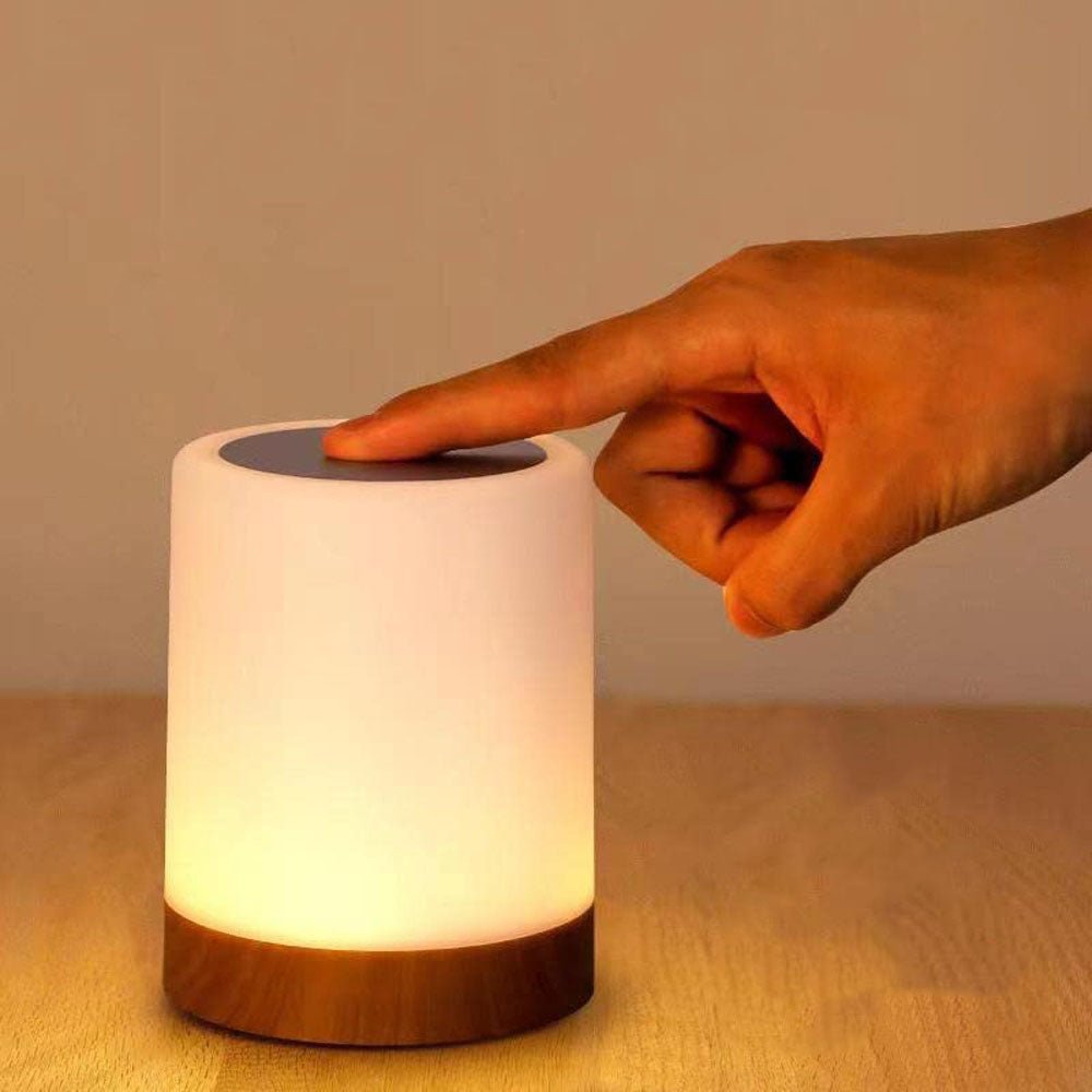 Stilfuld LED Bordlampe med Touch og Justerbar Lysstyrke