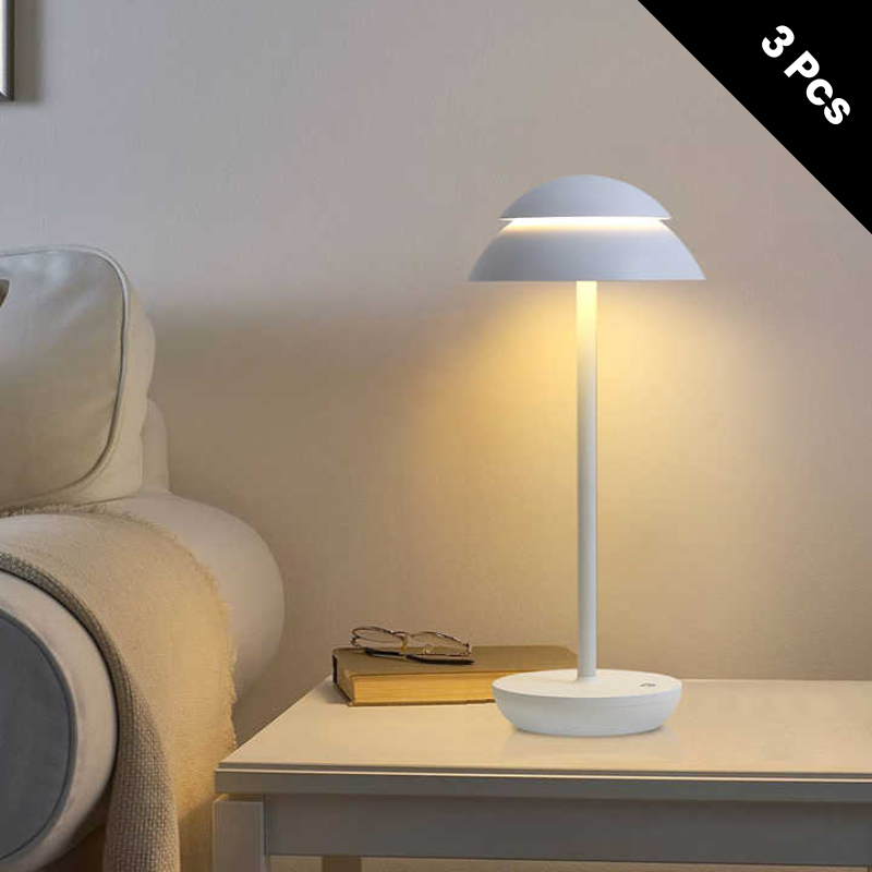 Bordlampe med Berøringskontrol og Trådløs LED Lys