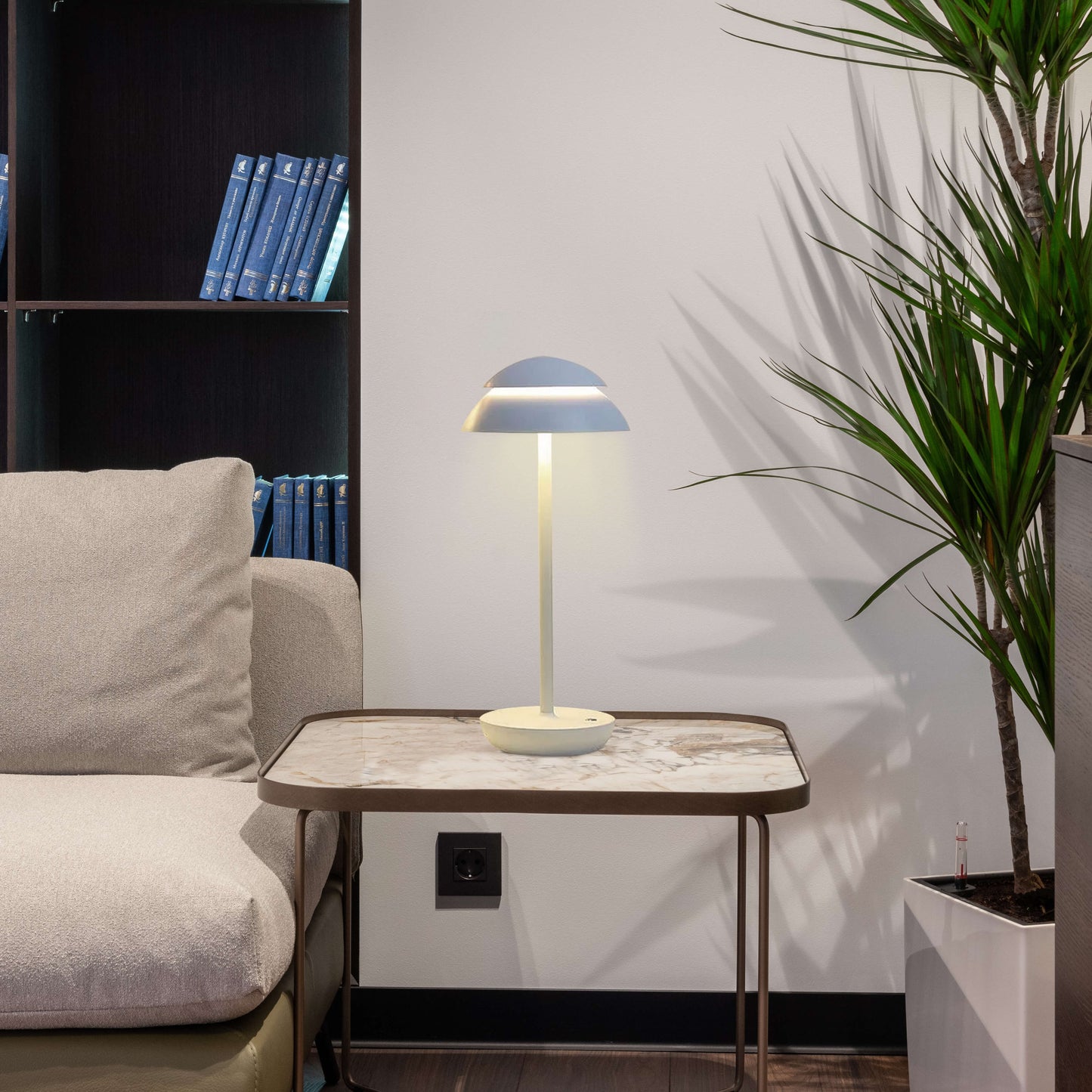 Bordlampe med Berøringskontrol og Trådløs LED Lys