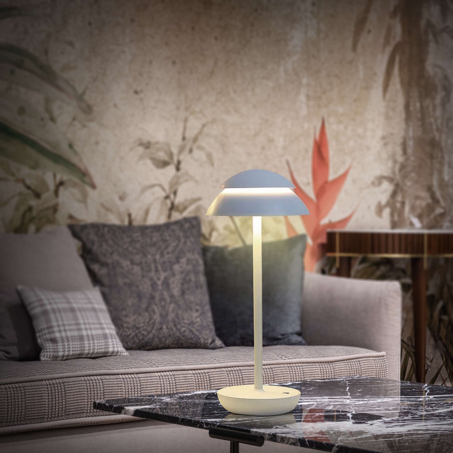 Bordlampe med Berøringskontrol og Trådløs LED Lys