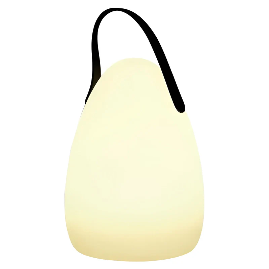 Bärbar LED Bordslampa med Justerbart Ljus och Vattentät Design