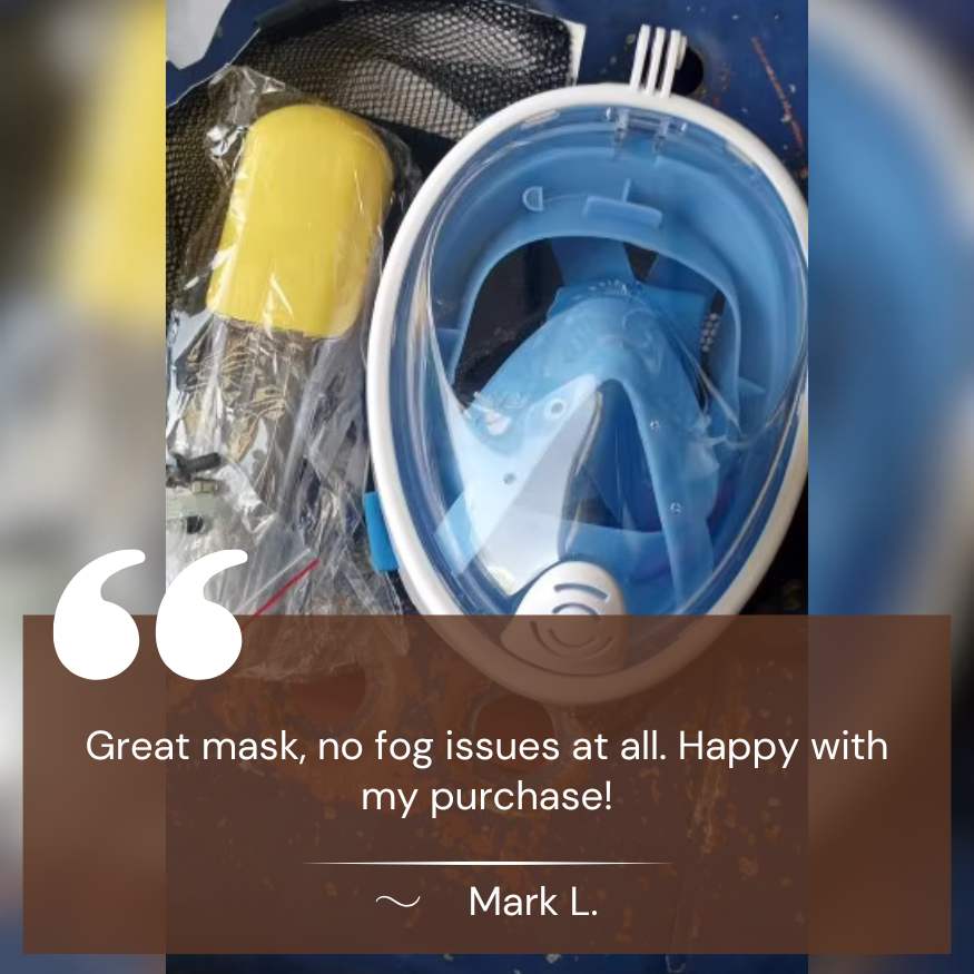 Professionell snorkelmask för dykning