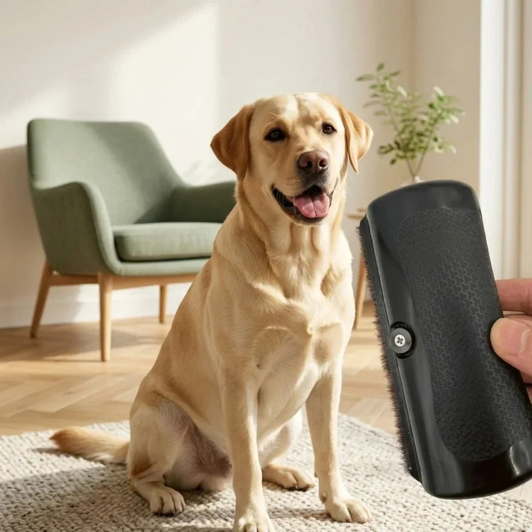 Entfilzningbørste til hunde og katte — fjerner løs underuld