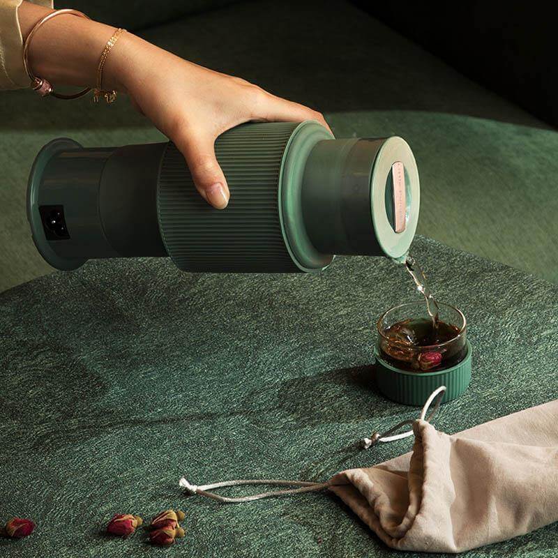 Elegant Elektrisk Sammenklappelig Bærbar Kedel Teapot