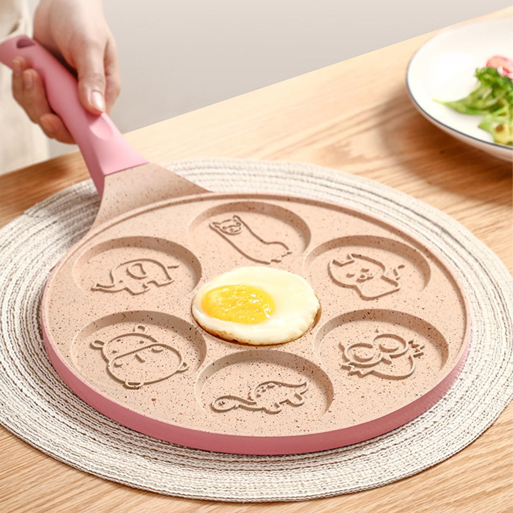 Frukost Djur Pannkaka Non-Stick Panna