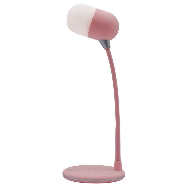 Bluetooth-högtalare Trådlös laddare Bordslampa