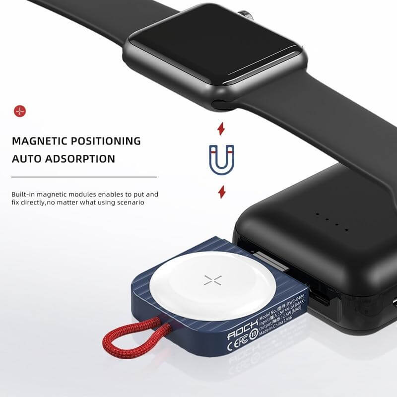 Magnetisk bærbar trådløs oplader