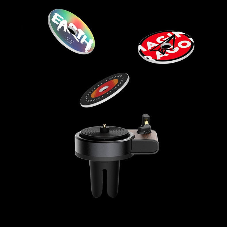 Phonograph Aromaterapi Bil Luftfrisker