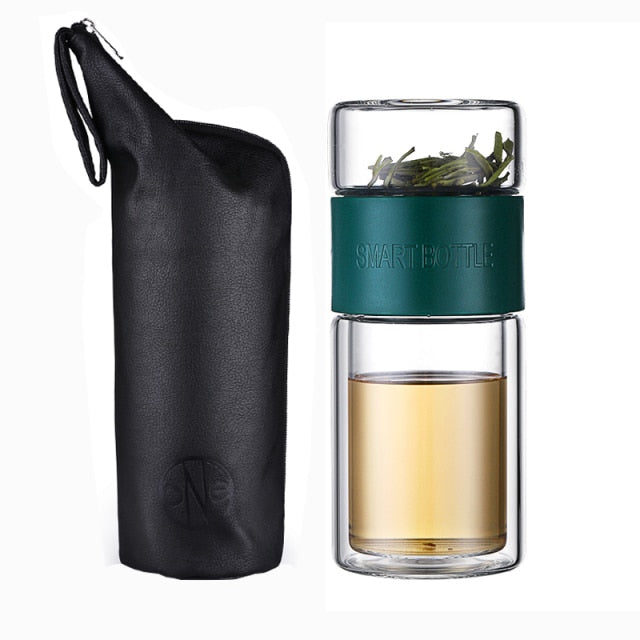 Bärbart tefilter i glas – praktiskt och lätt att använda