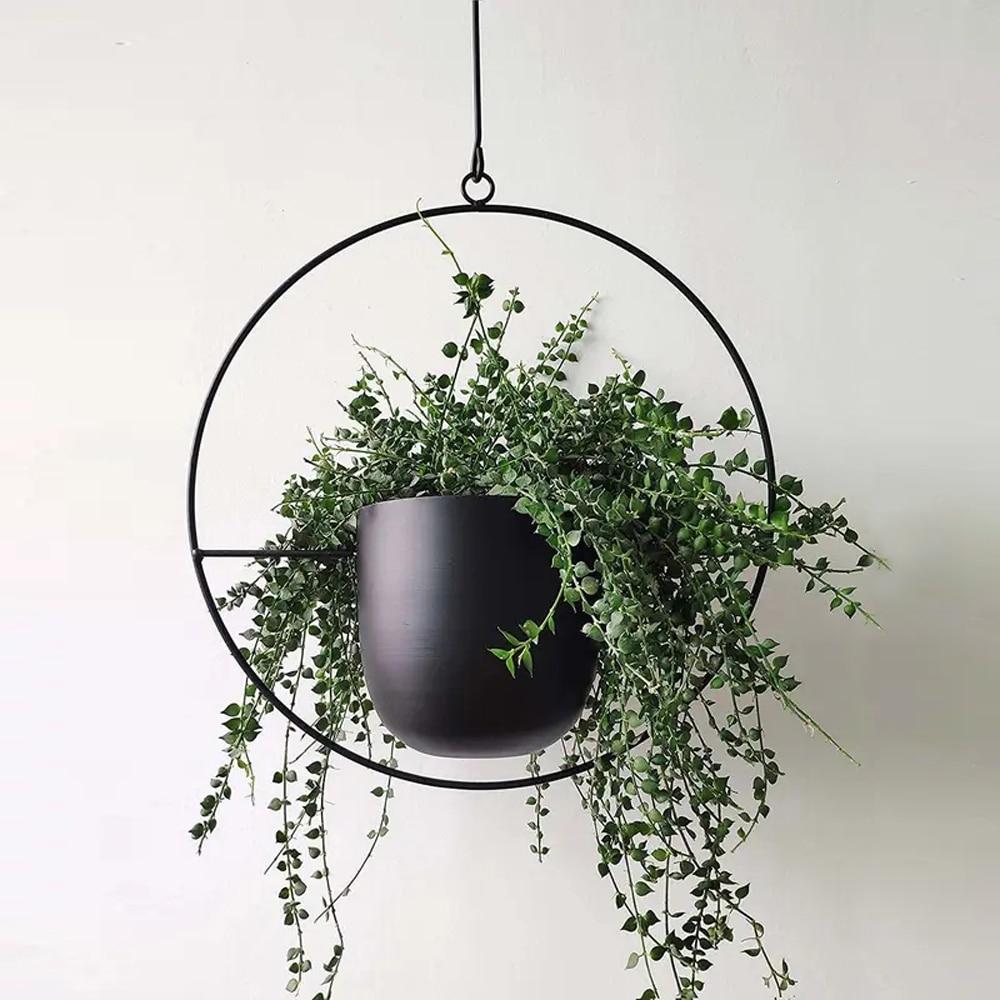 Minimalistisk planteophæng i stilrent design