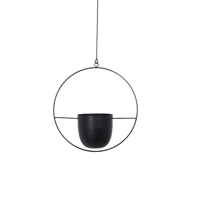 Minimalistisk planteophæng i stilrent design