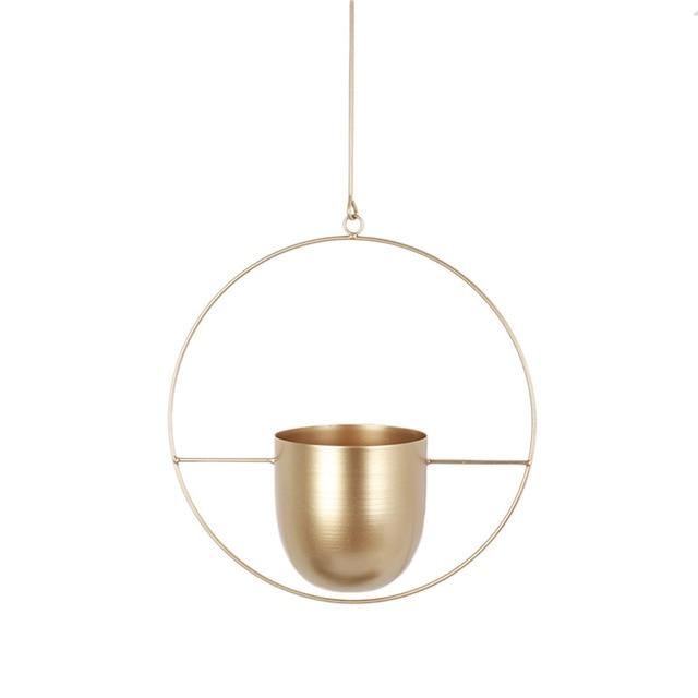 Minimalistisk planteophæng i stilrent design
