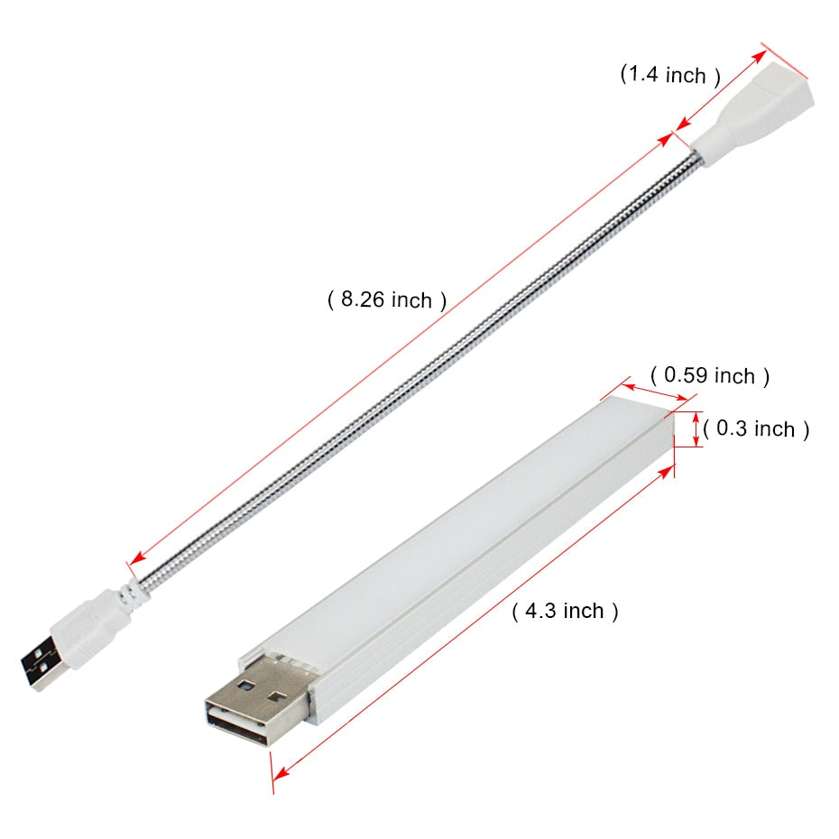 LED USB Växtlampa Phyto Lampa